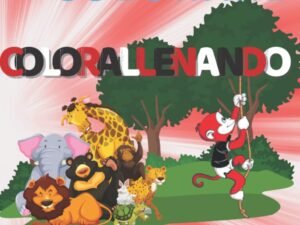 COLORALLENANDO: Il primo libro per bambini da colorare che ti fa anche allenare